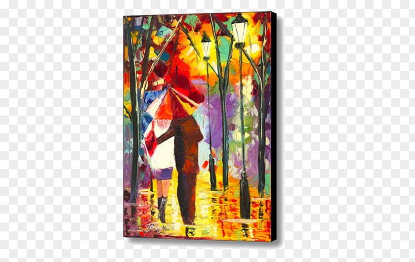 Painting Canvas Print Modern Art PNG