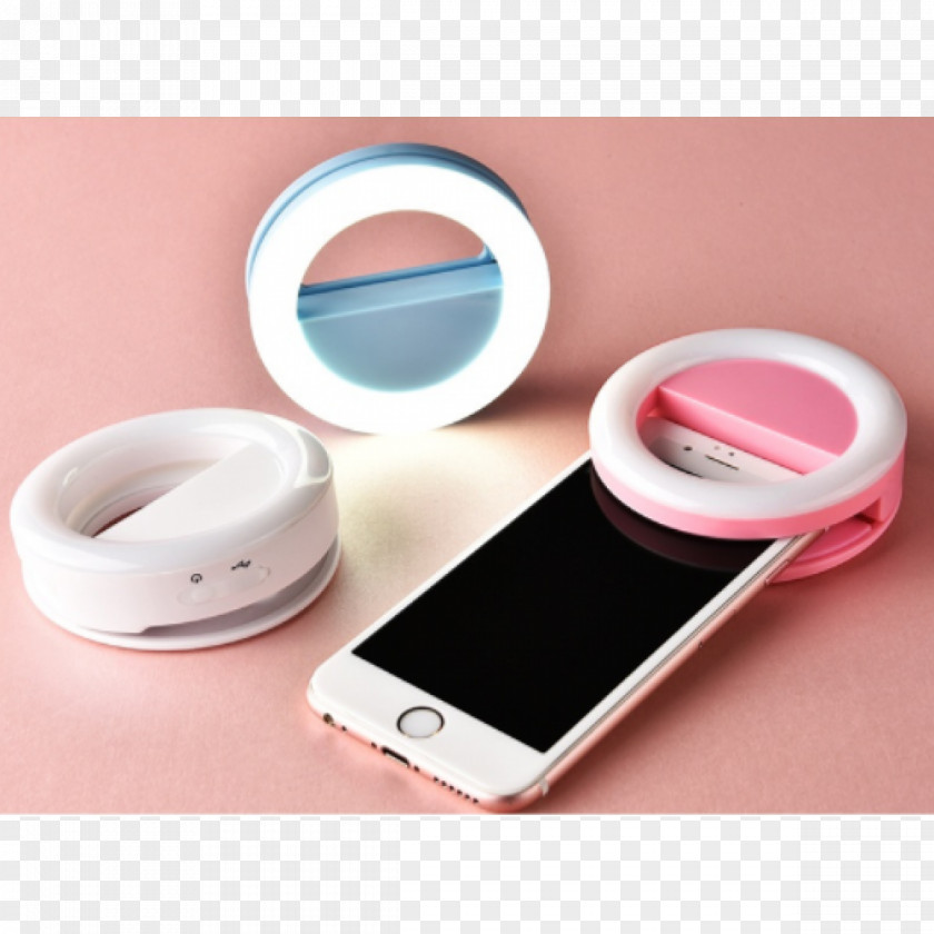 Phone Flashlight Light-emitting Diode Ring Flash Selfie Mobile Phones PNG