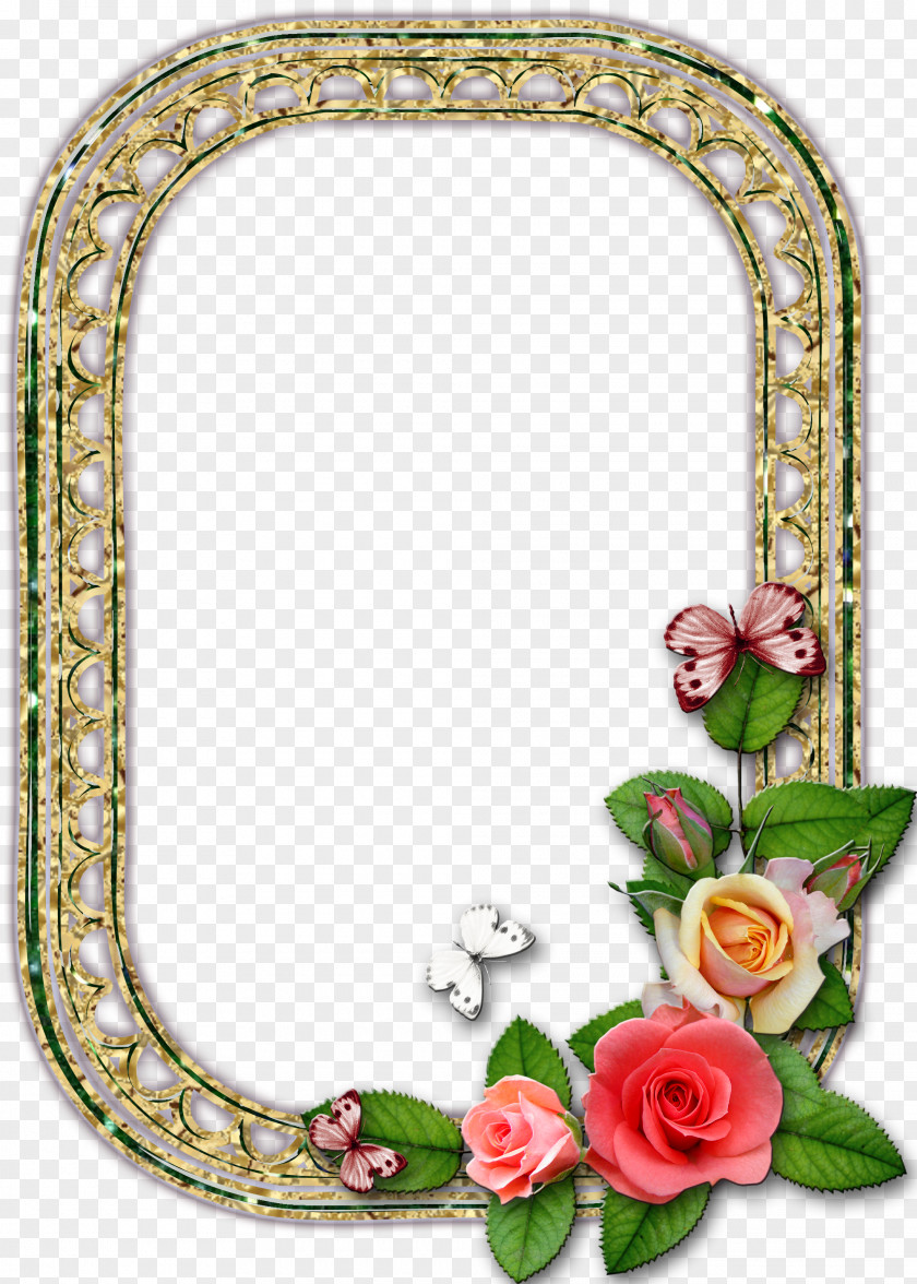 рамка Picture Frames Flower Drawing Mirror PNG