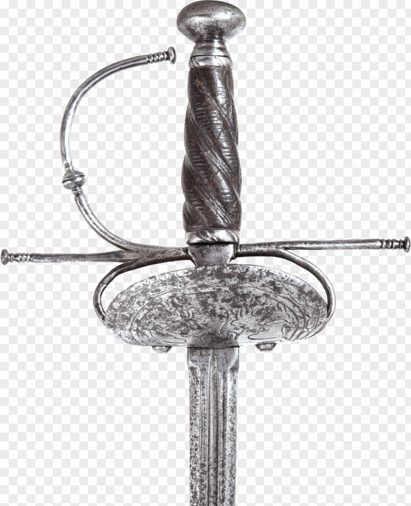 Silver Sabre Épée Body Jewellery PNG