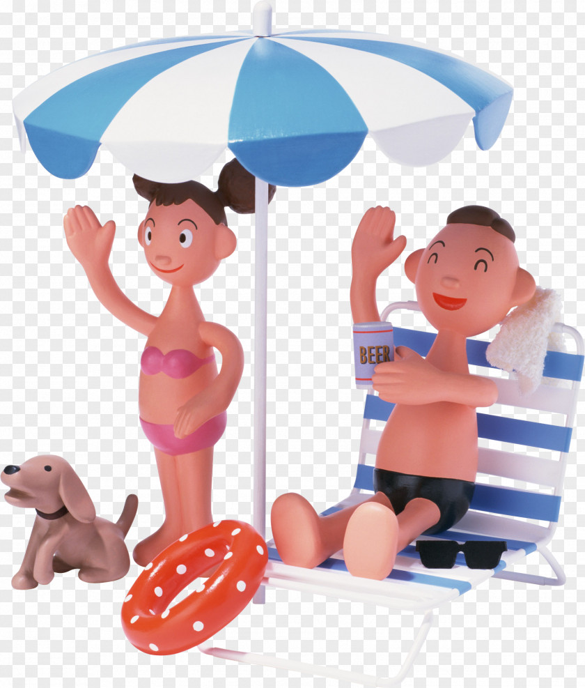 Dog On Beach JPEG Vector Graphics Image Illustration PNG
