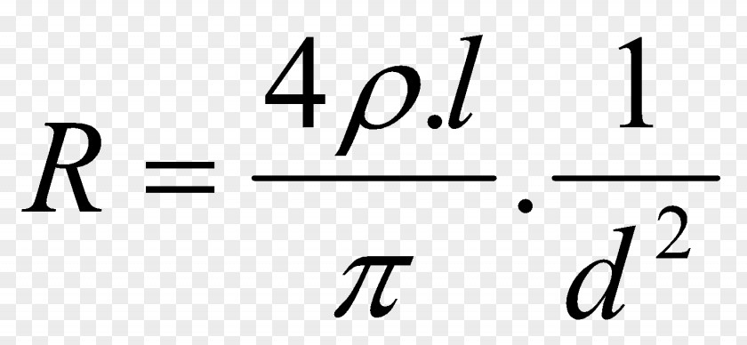 Independent Equation Number Electrical Resistance And Conductance Wire Point Formula PNG