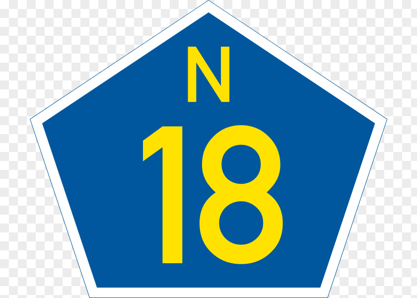 Road N2 N1 Nasionale Paaie In Suid-Afrika Traffic Sign PNG