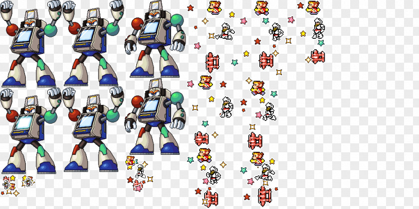 Rockman Xover Mega Man Game Sprite PNG