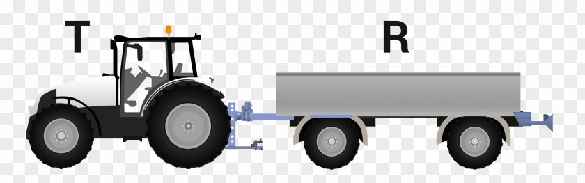 Tractor Trailer Car Motor Vehicle Transport Wheel PNG