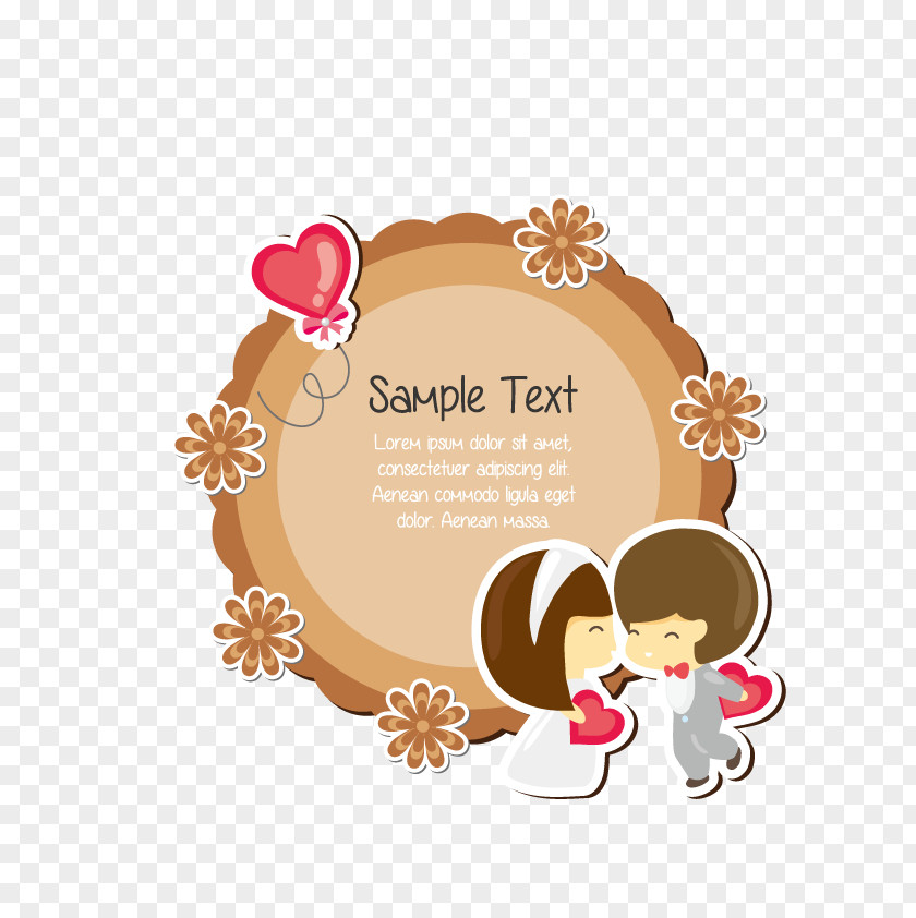 Vector Kiss Together Clip Art PNG