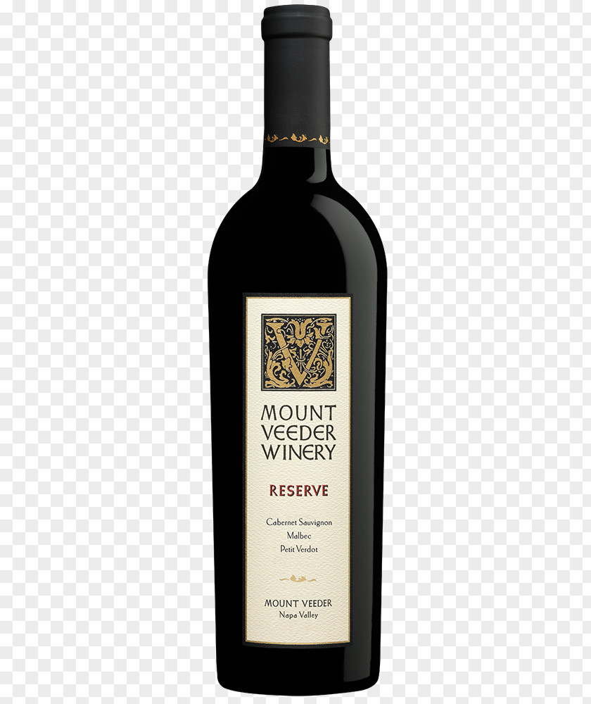 Wine Bottle Flyer Liqueur Mt Veeder Winery Napa Valley AVA Mount PNG
