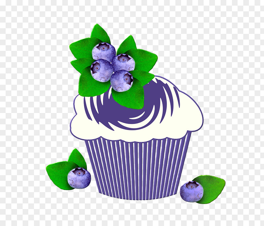 Blueberry Muffin Cupcake Birthday World Wide Web PNG