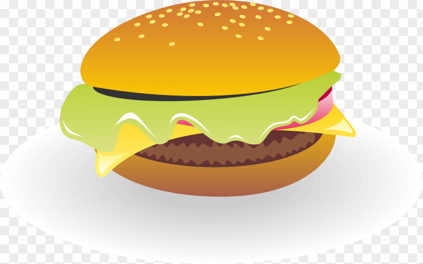 Burger And Sandwich Cheeseburger Hamburger Fast Food Clip Art PNG