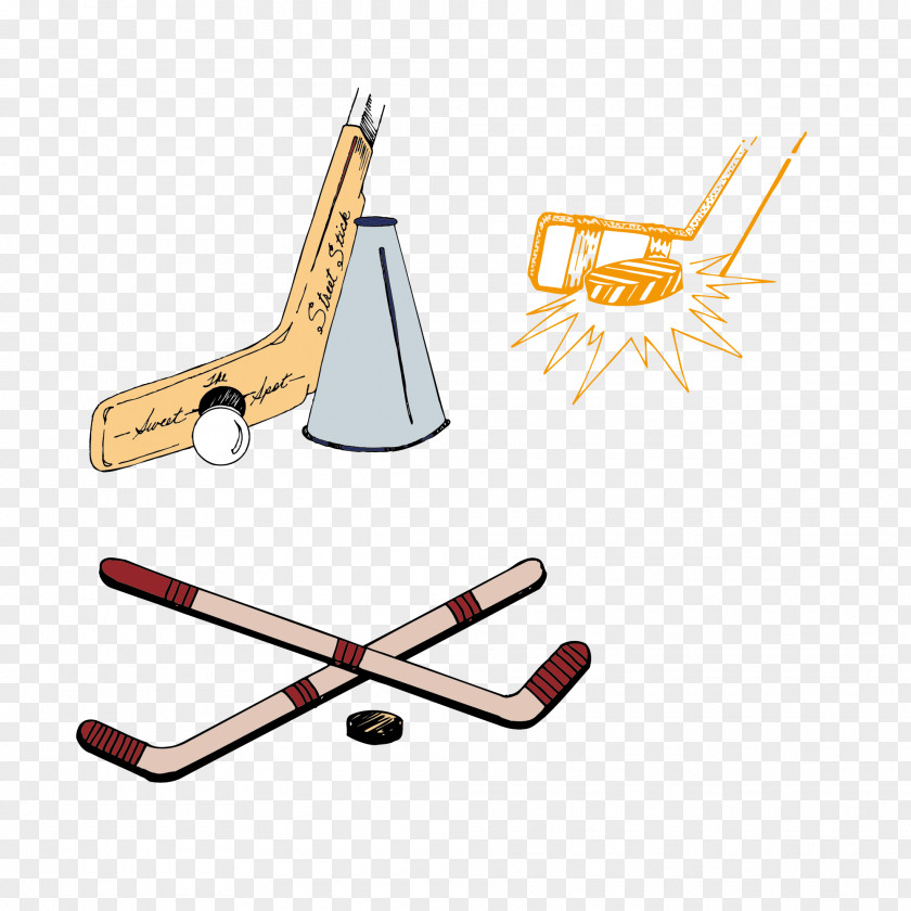 Collection Of Hockey Vector Material Ice Puck PNG