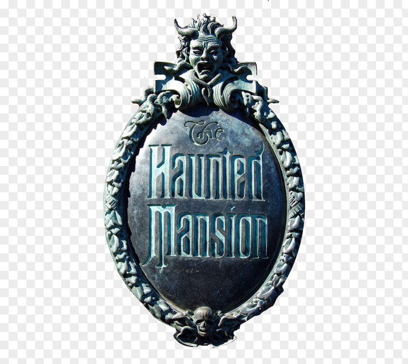 Haunted Mansion Badge Font PNG