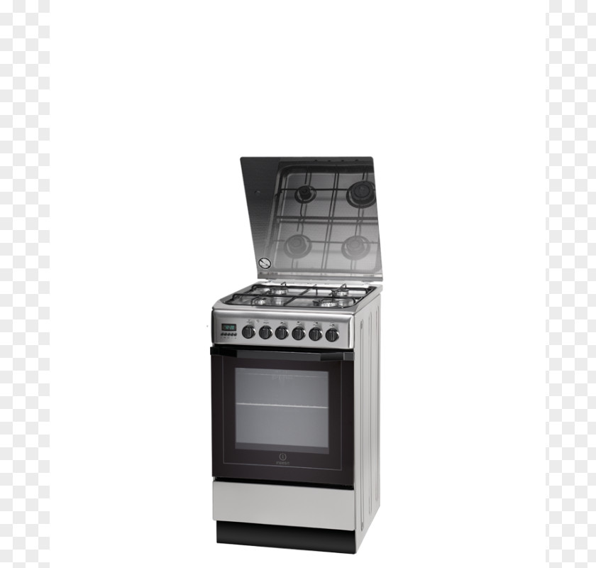 Kitchen Gas Stove Cooking Ranges Indesit Co. Oven PNG