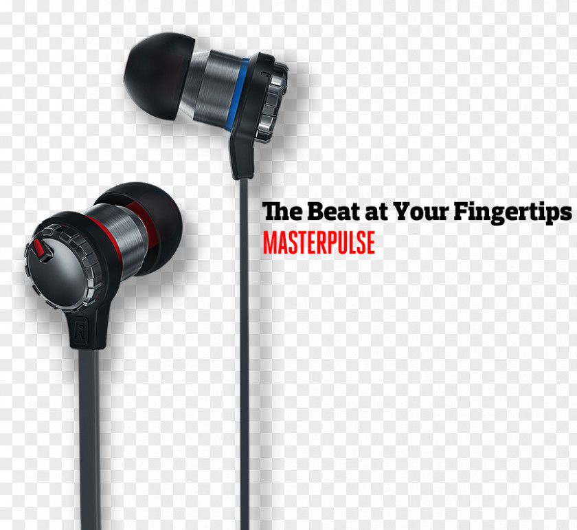 Microphone Cooler Master MasterPulse Pro Headphones In-ear Monitor PNG