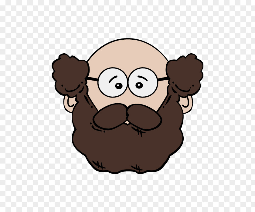 Bearded Avatar Beard Man Clip Art PNG