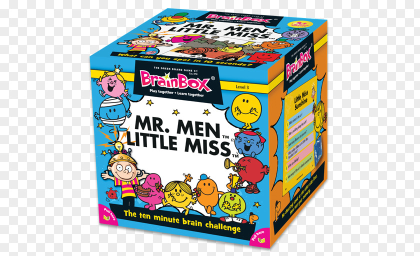 Mr Men Mr. Game BrainBox The World Little Miss Fun [books] PNG