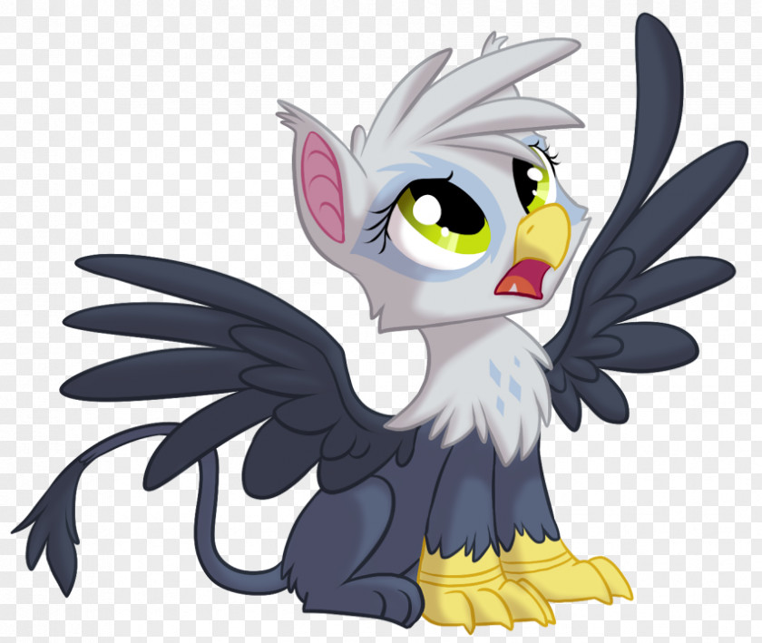 Owl Griffin Cartoon PNG