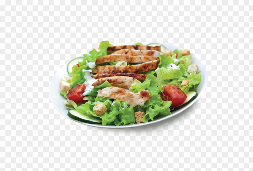 Chicken Salad Caesar Mediterranean Cuisine Pizza PNG