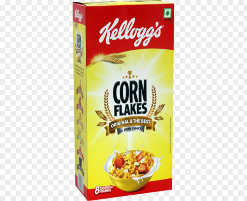 Milk Corn Flakes Breakfast Cereal Kellogg's Chocos PNG