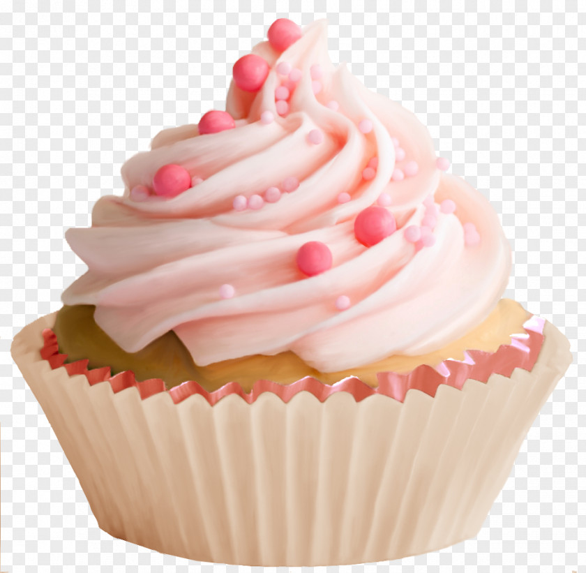 Pretty Pink Ice Cream Cupcake Birthday Cake Wedding Red Velvet Bakery PNG