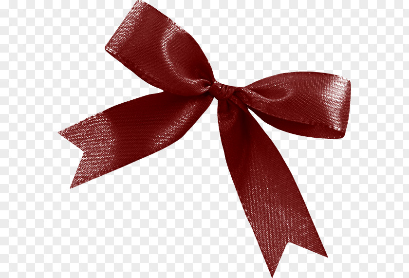 Red Bow Ribbon Shoelace Knot PNG