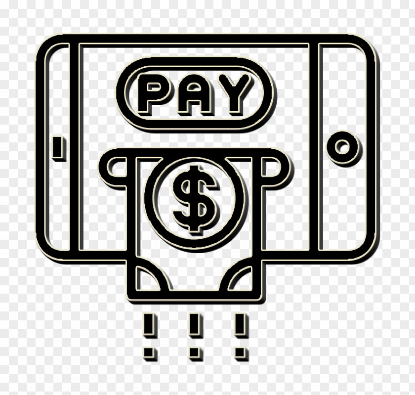 Smartphone Icon Online Payment PNG