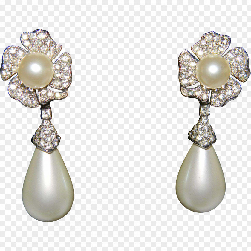 Tears Earring Jewellery Imitation Pearl Gemstones & Rhinestones PNG