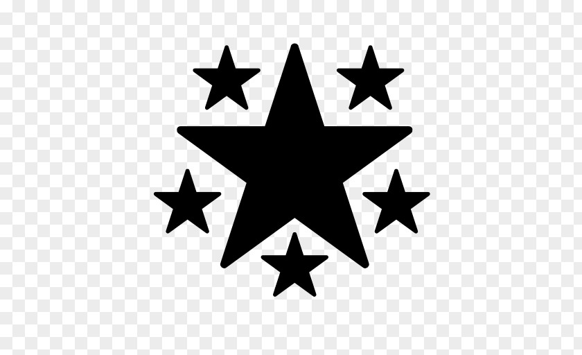 5 Stars Five-pointed Star Polygons In Art And Culture PNG