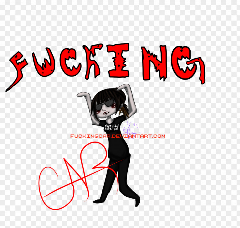 Fuck You Cartoon Logo Human Behavior Shoe Font PNG