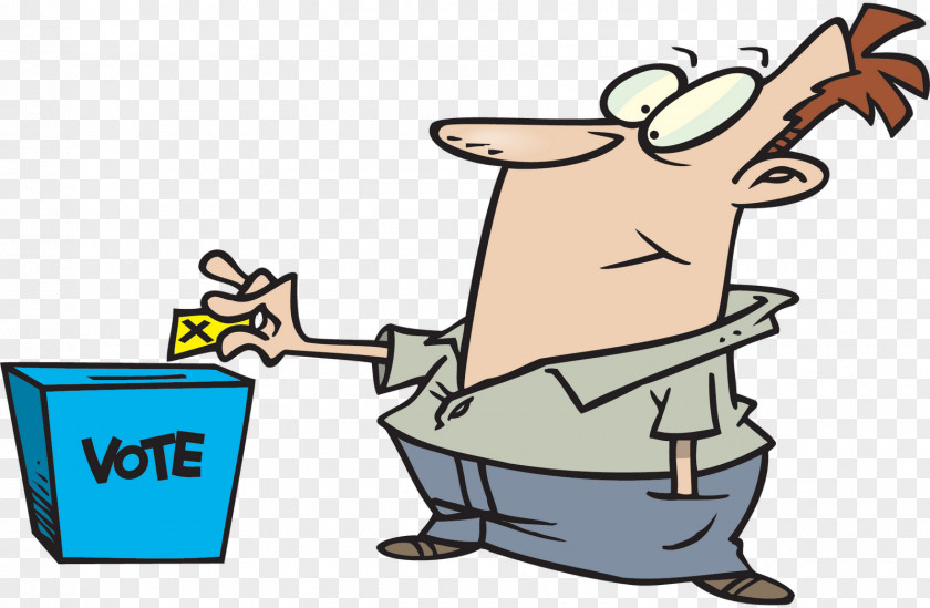 Illinois State Board Of Elections Ballot Box Voting Election Cartoon PNG