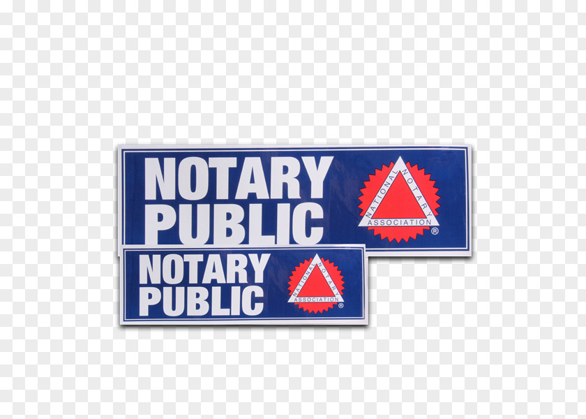 Notary Mobile Public Power Of Attorney Decal PNG