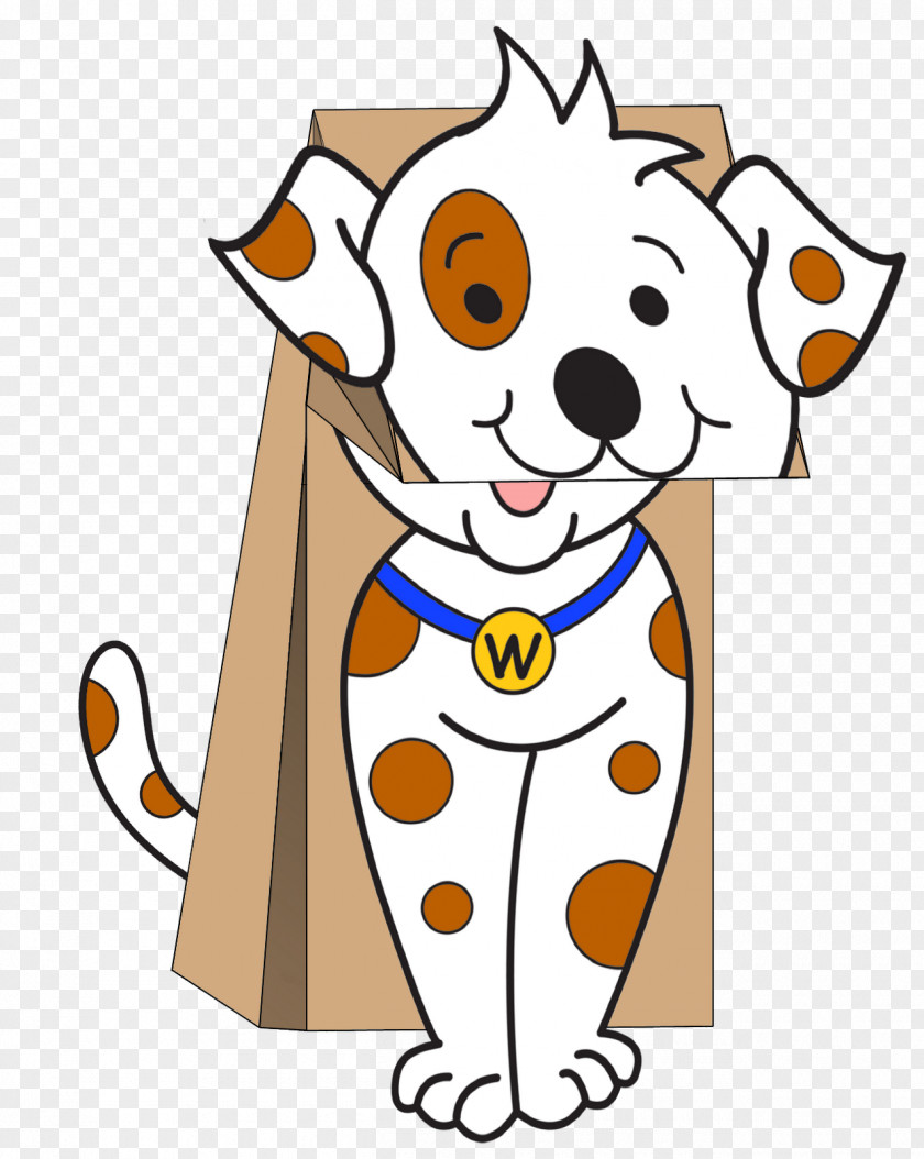 Paper Bag Dog Puppy Puppet PNG