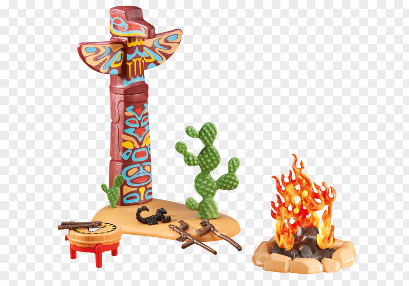 Totem Pole Playmobil Indigenous Peoples Of The Americas Toy Fire PNG