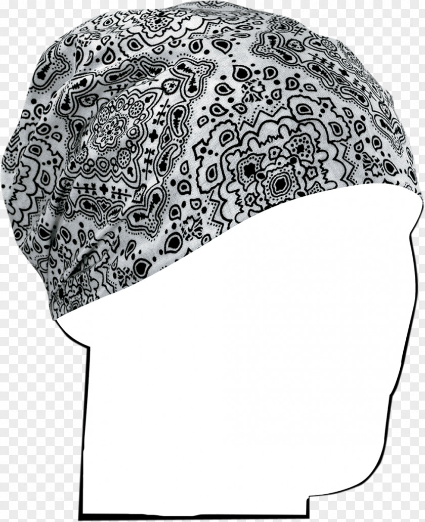 Beanie Cotton Paisley Headgear Pattern PNG