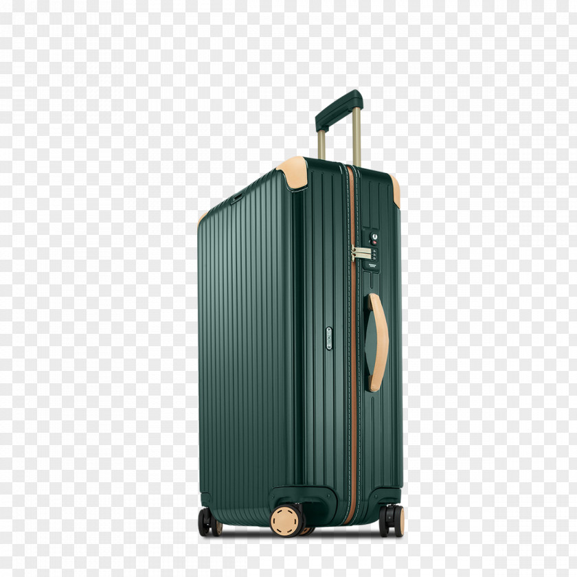 Beige Suitcase Rimowa Salsa Deluxe Multiwheel BaggageSuitcase Bossa Nova Jet Green PNG