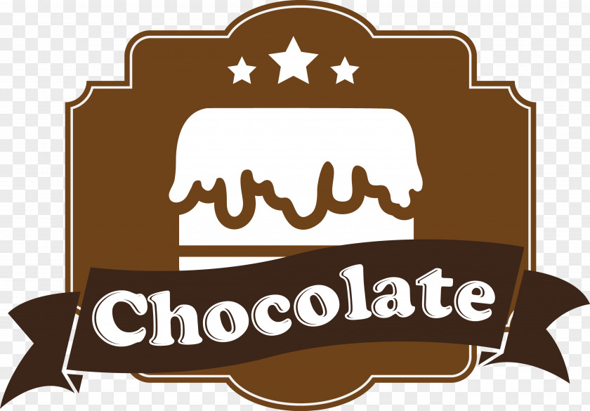 Chocolate Cake Of The LOGO Sponge Pastry PNG