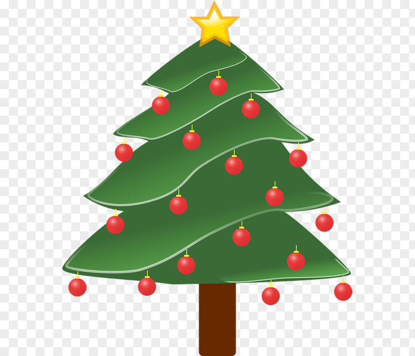 Christmas Tree Decoration Clip Art PNG