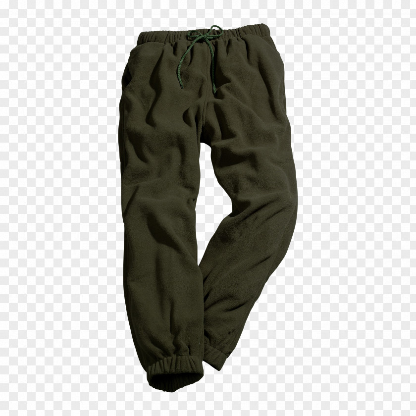 Folded Pants Cargo Khaki PNG