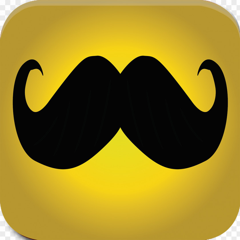 Hand Painted Mustache Moustache App Store Apple ITunes PNG