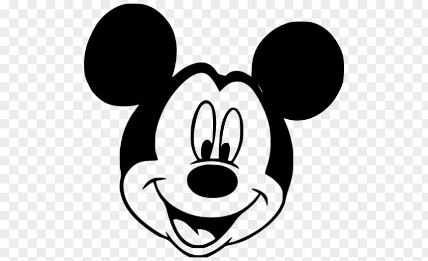 Mickey Mouse Minnie Pluto Black And White Clip Art PNG