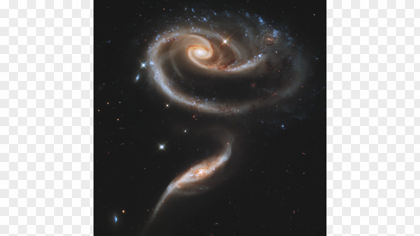 Spiral Galaxy Remote Arp 273 Hubble Space Telescope Milky Way PNG