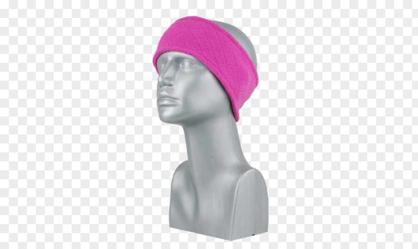Beanie Neck Pink M PNG