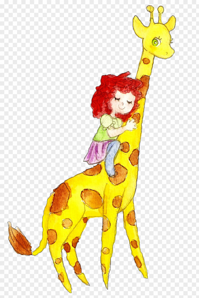 Giraffe Cartoon Tail Legendary Creature PNG