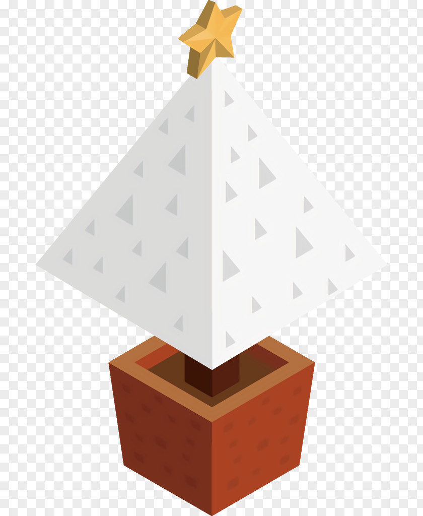 Interior Design Pyramid Christmas Tree PNG