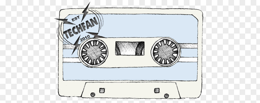 Mixtape Drawing Compact Cassette Art PNG