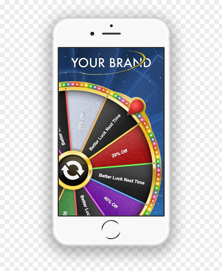 Prize Wheel Marketing Product Pricing Smartphone Cost PNG