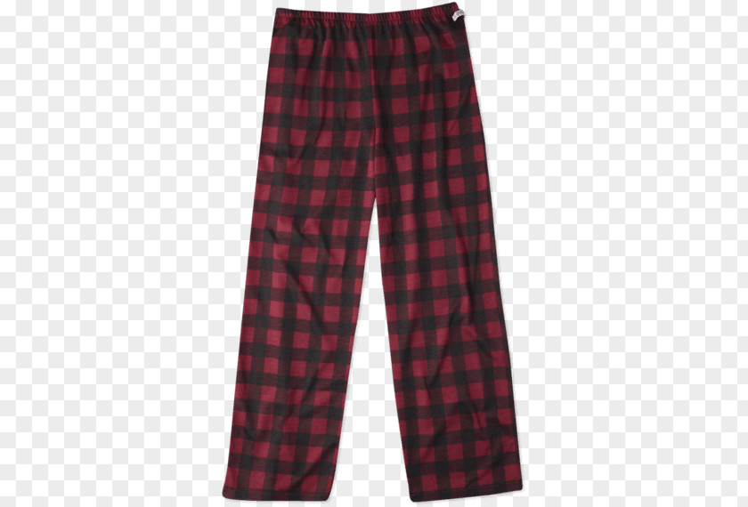 Sleep Woman Tartan Pants PNG