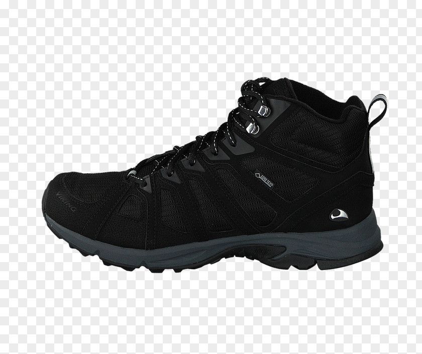 Viking Men's Footwear Impulse Mid II GTX Shoes Hiking Boot EN FANT Black Angulus PNG