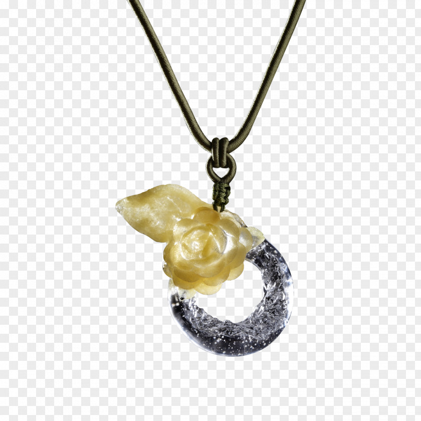 Bramble Ornament Locket Body Jewellery Necklace Gemstone PNG