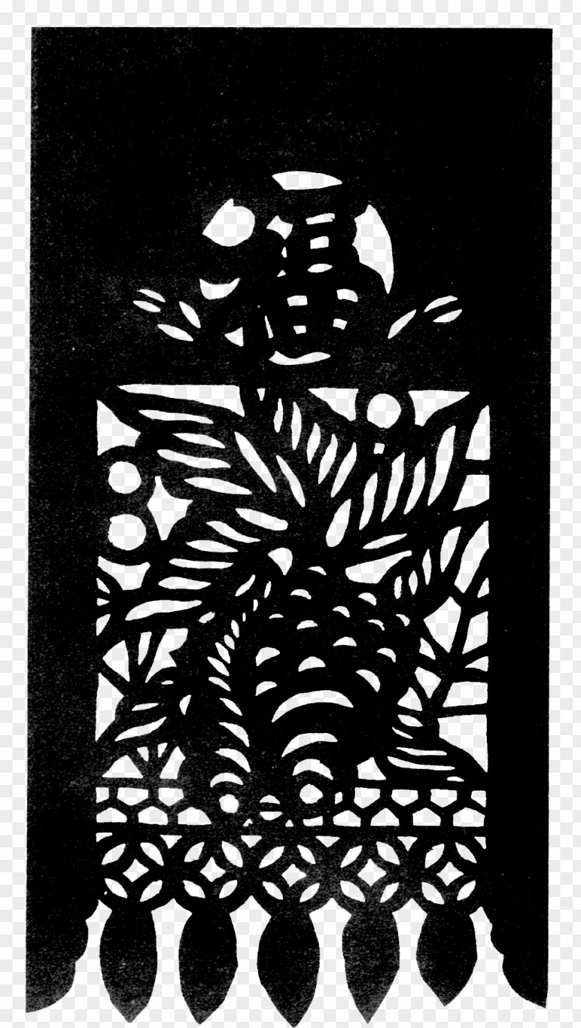 Door Flower Light Black White Pattern PNG
