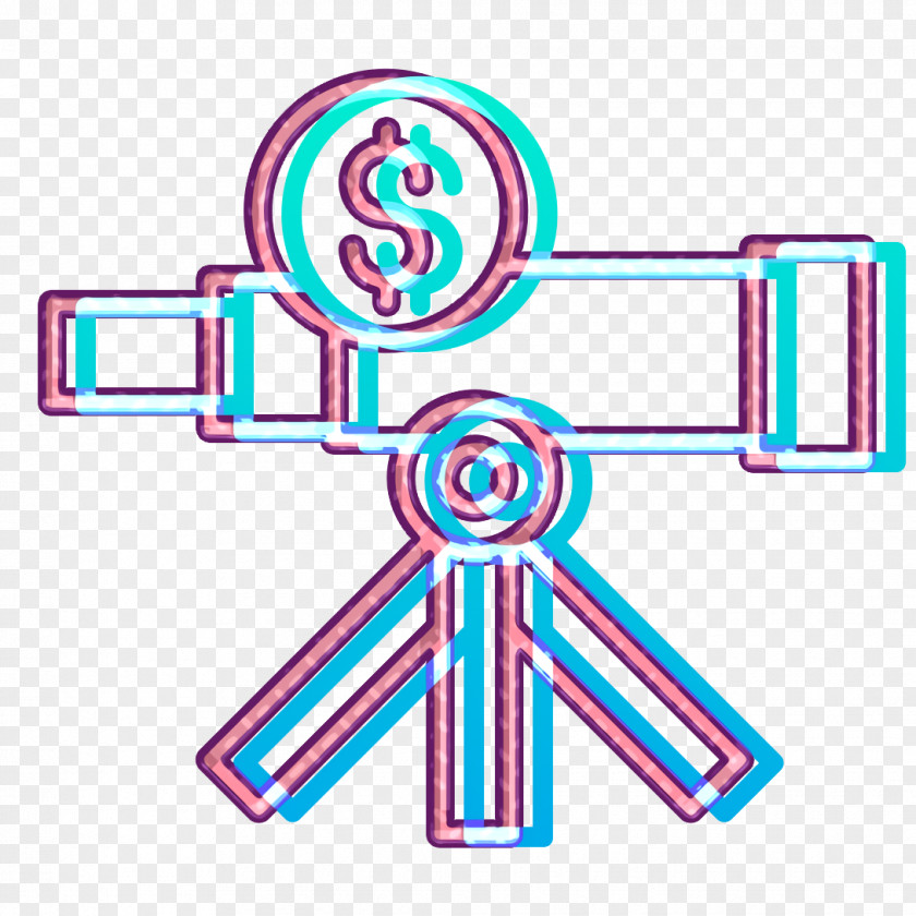 Stargazing Icon Analysis Investment PNG